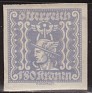 Austria - 1921 - Mercurio - 1,80 K - Violeta - Austria, Mercury - Scott P51 - 0